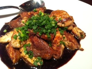 アン肝の鉄板焼