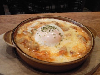 半熟卵のチキンドリア