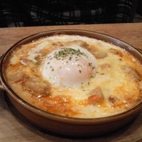 半熟卵のチキンドリア