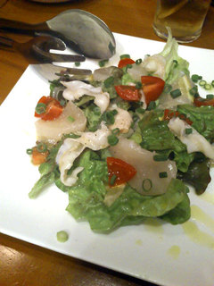 ホタテのサラダ