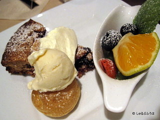 ブルーベリーのクロスタータ