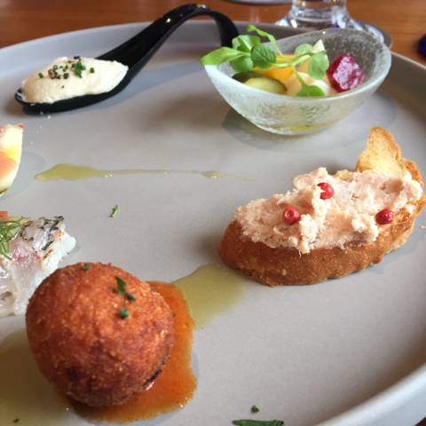 前菜盛り合わせのあとの３種