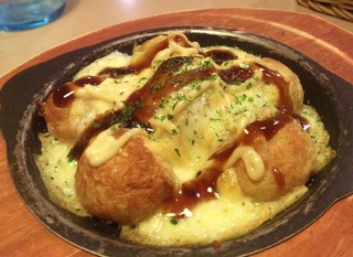 熱々揚げたこ焼き