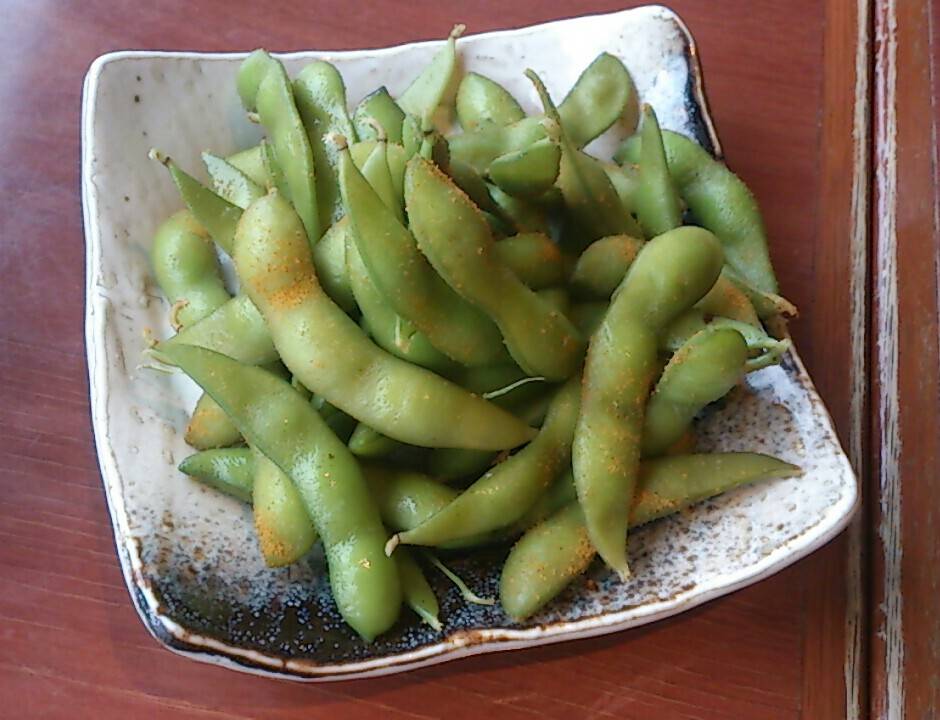 枝豆カレー風味