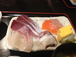刺身盛り合わせ定食