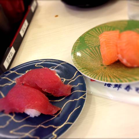 マグロ、サーモン