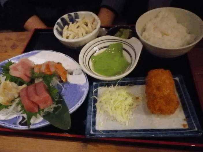 刺身定食