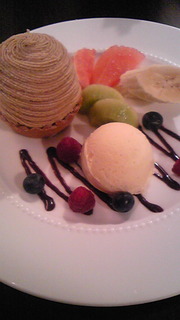 究極のモンブランプレート