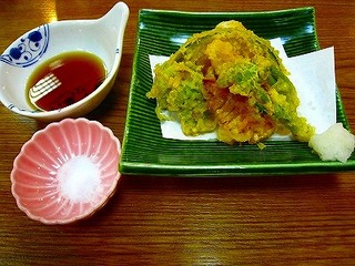 春野菜の天ぷら