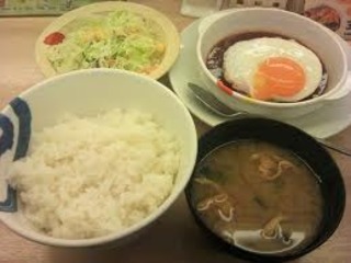 デミタマハンバーグ定食