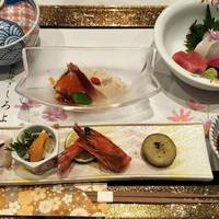 コース料理の前菜４皿