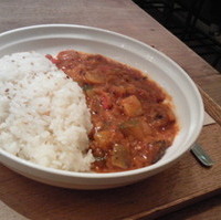 夏野菜のラタトゥイユカレー