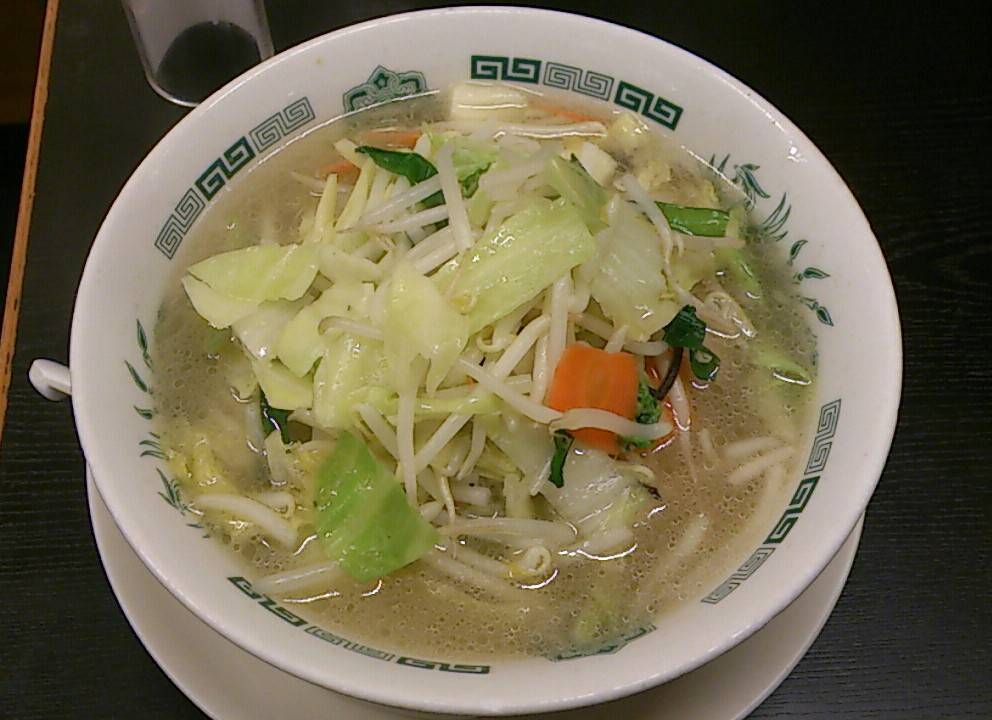 野菜たっぷりタンメン