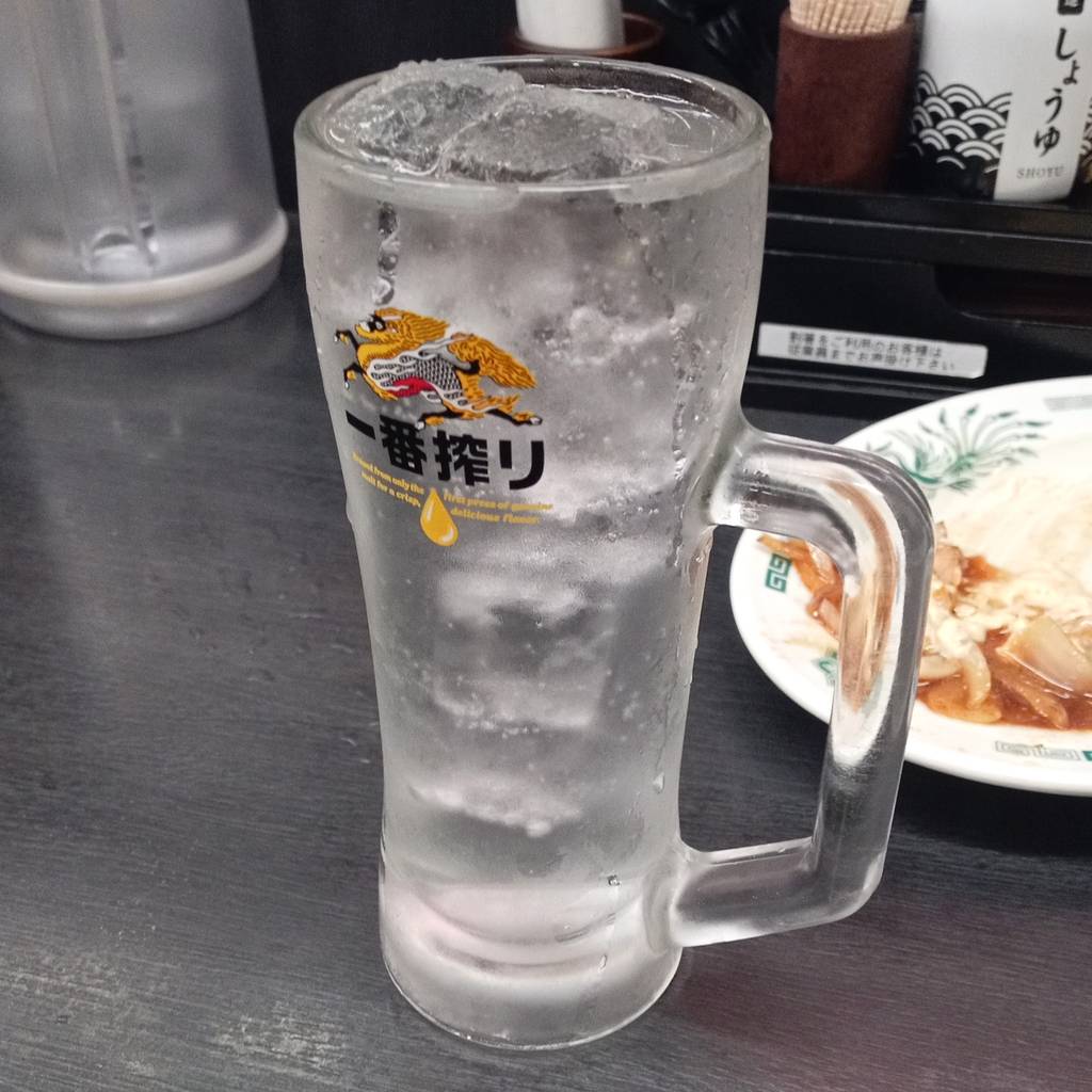 ウォッカソーダ割り