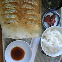 ダブル餃子定食