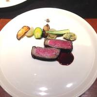 函館牛のステーキ