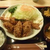 牡蠣＆大海老フライ定食