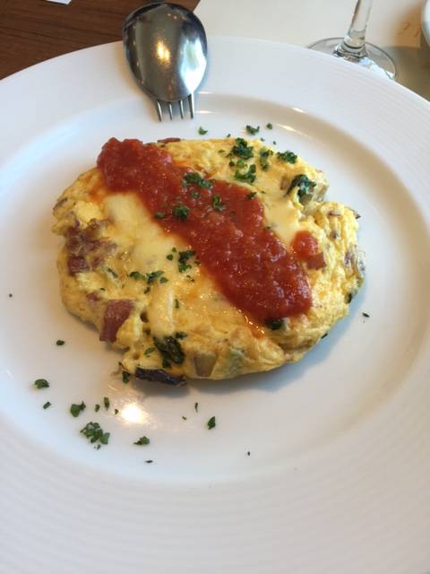 季節野菜のイタリアンオムレツ