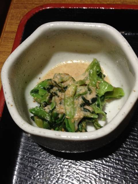 ほうれん草の胡麻和え