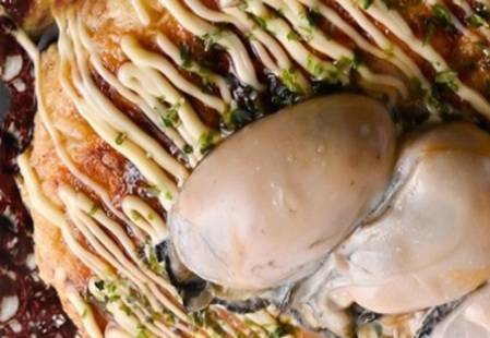 牡蠣お好み焼き