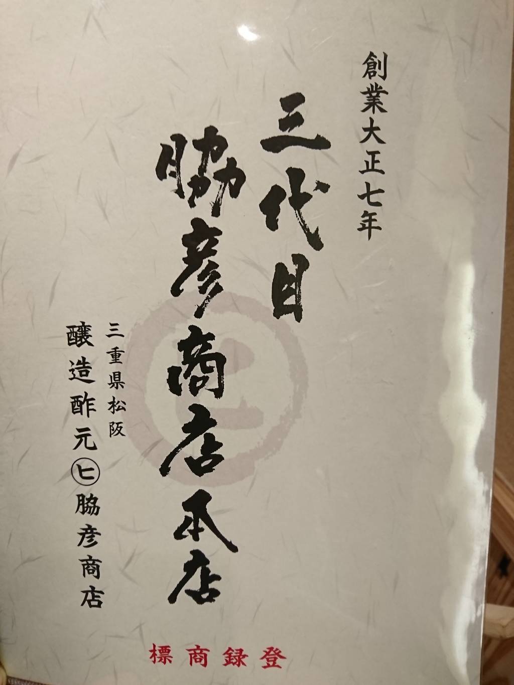 三代目 脇彦商店本店