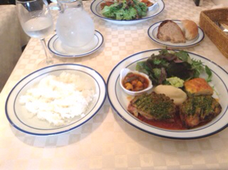 鶏もも肉のマスタードパン粉焼き