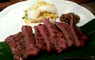 炭焼き　仙台牛たん定食