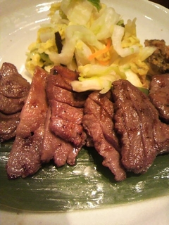 炭焼き　仙台牛たん定食