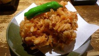 桜海老のかき揚げ
