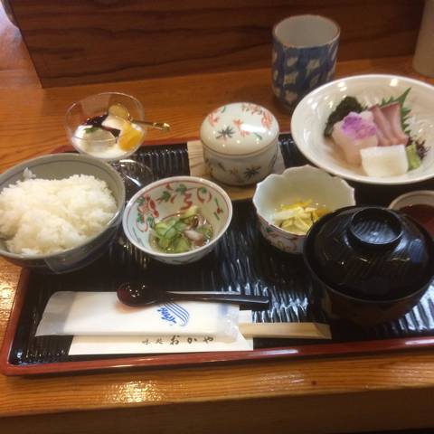お刺身定食