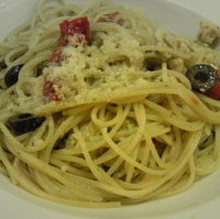 チキンとドライトマトのジェノベーゼ