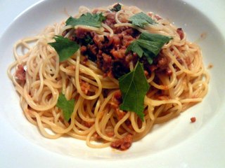 真蛸のボロネーゼ