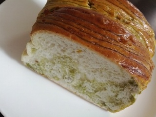 柚子と抹茶のミルフィーユ