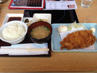 五元豚ロースかつ定食