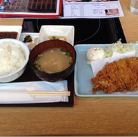 五元豚ロースかつ定食