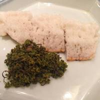 鱧の焼き物　花山椒の佃煮