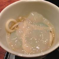 小豆島の素麺と蛤のジュレ