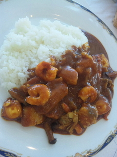 シーフードカレー