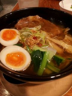 味玉そば　醤油