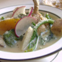 有機野菜のスープ