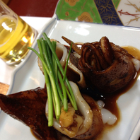 やりいかの煮付け