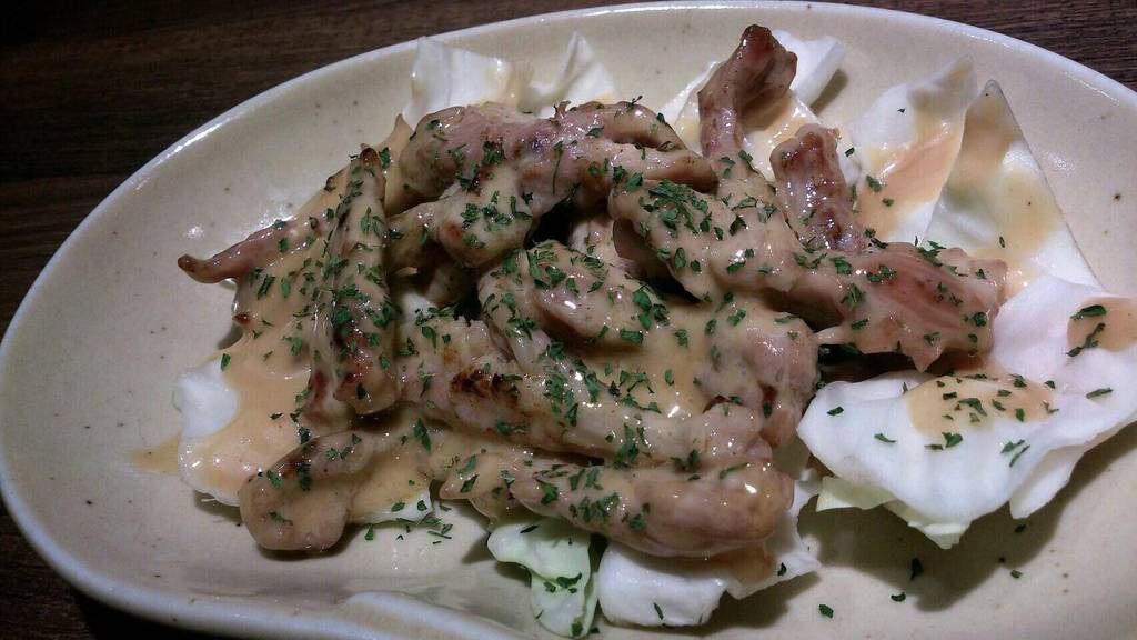 せせり身のマヨネーズ炒め