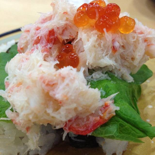 贅沢蟹ぷちずし