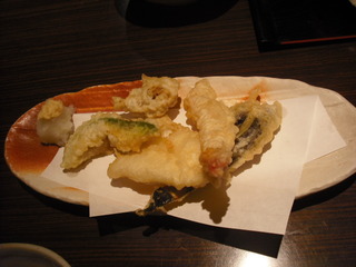 揚げたて天ぷら・串かつ　５種盛り