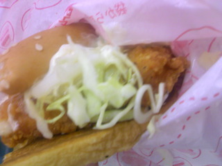 チキンタルタルバーガー