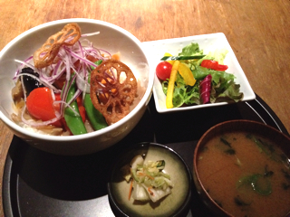 サーモン柚庵焼き丼