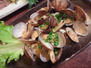 あさりのガーリック炒め