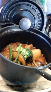 たっぷりきのこのポークシチュー