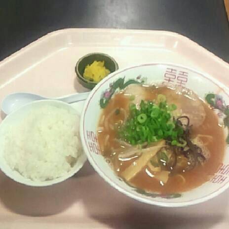 広島ラーメン定食