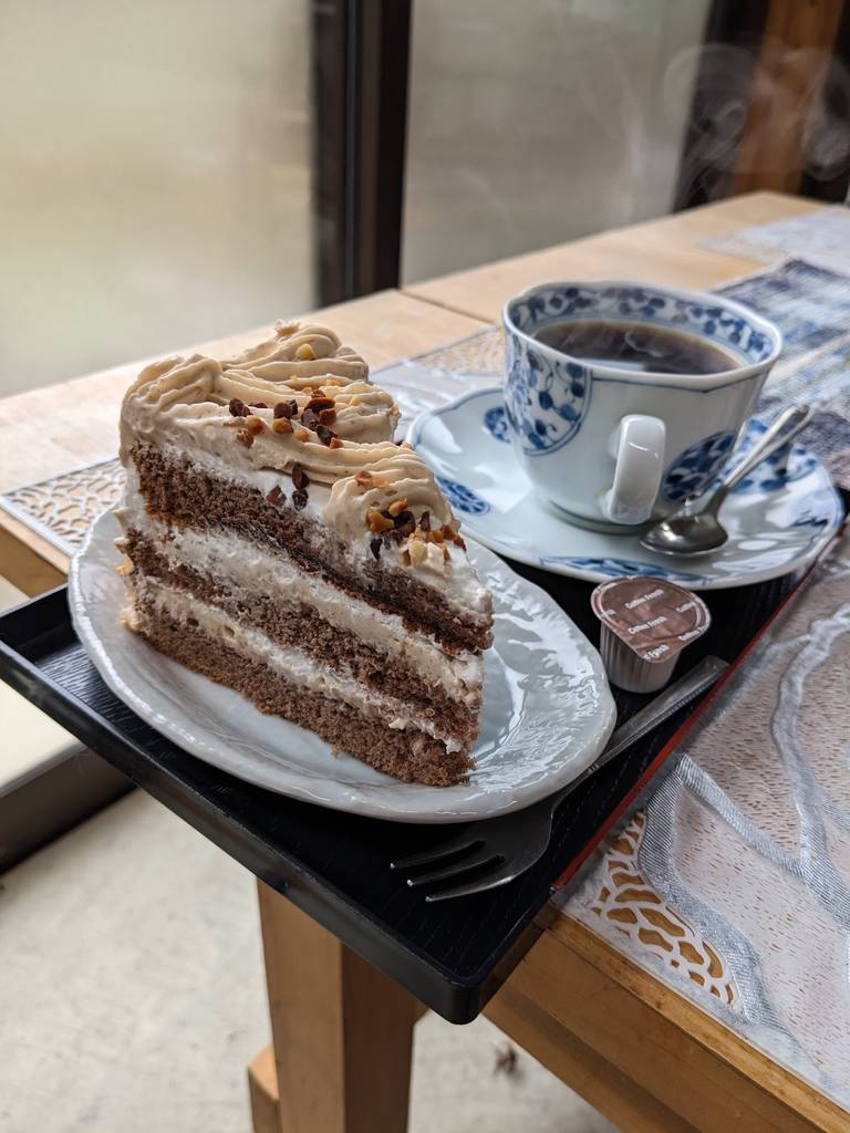 当店自慢の手作りケーキセット